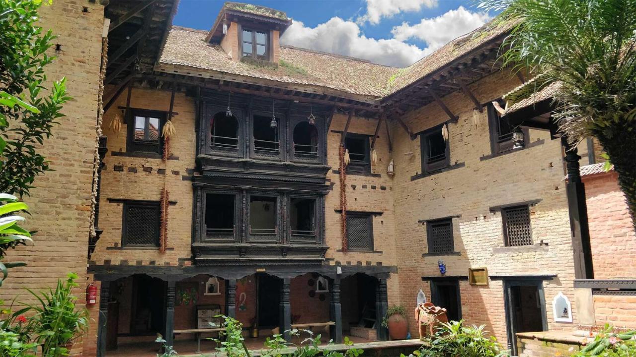 Newa Chen Historic House Unesco Lalitpur Экстерьер фото