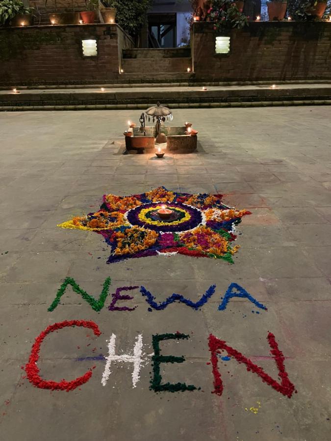 Newa Chen Historic House Unesco Lalitpur Экстерьер фото